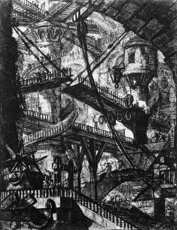 Giovanni Battista Piranesi The Prisons (plate VII)